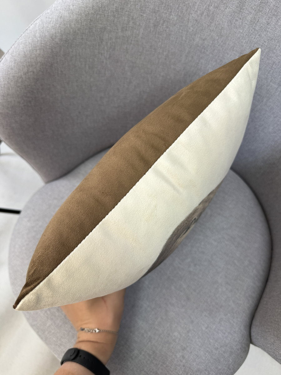 Подушка декоративная FLUFFY. МЕДВЕДЬ И ЗАЯЦ 33x33. Каталог Матекс
