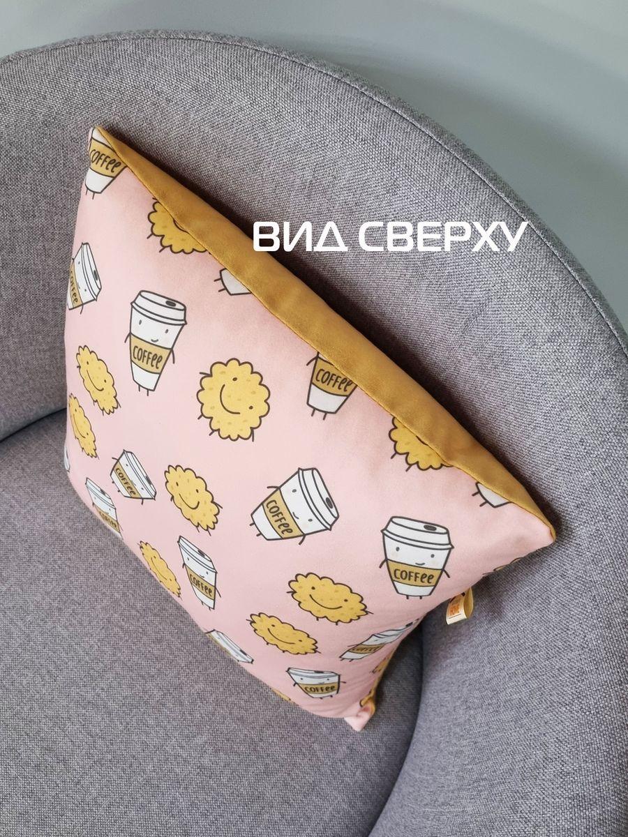 Подушка декоративная FANTASY. КОФЕ И ПЕЧЕНЬКИ 33x33. Каталог Матекс Подушка декоративная FANTASY. КОФЕ И ПЕЧЕНЬКИ 33x33. Каталог Матекс