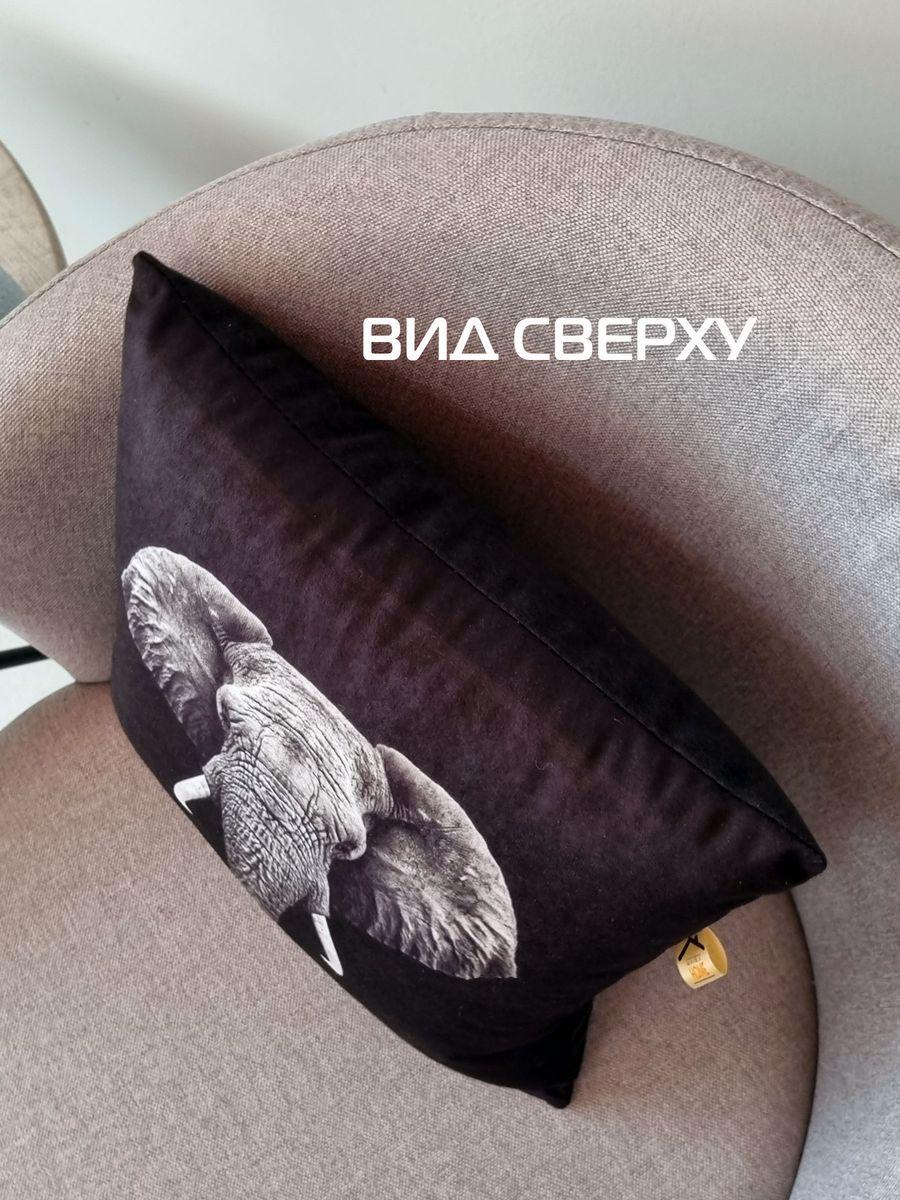 Подушка декоративная FANTASY. СЛОН BLACK 33x33. Каталог Матекс Подушка декоративная FANTASY. СЛОН BLACK 33x33. Каталог Матекс