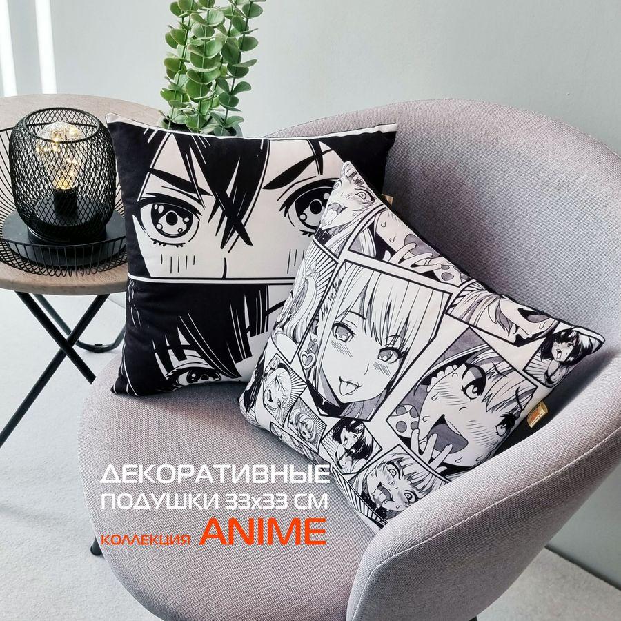 Подушка декоративная ANIME. GIRLS 33x33. Каталог Матекс Подушка декоративная ANIME. GIRLS 33x33. Каталог Матекс