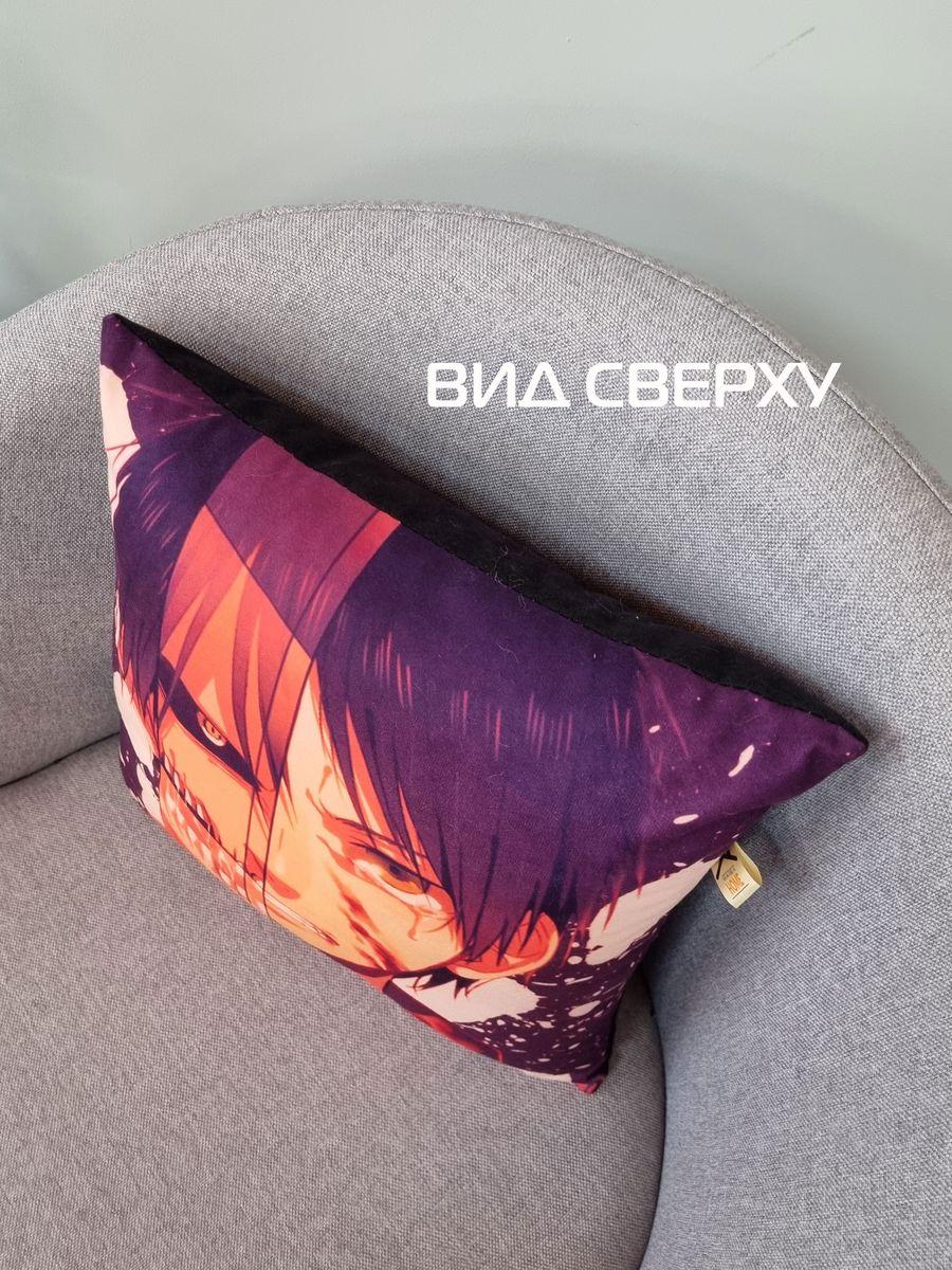 Подушка декоративная ANIME. ЭРЕН ЙЕГЕР 33x33. Каталог Матекс Подушка декоративная ANIME. ЭРЕН ЙЕГЕР 33x33. Каталог Матекс