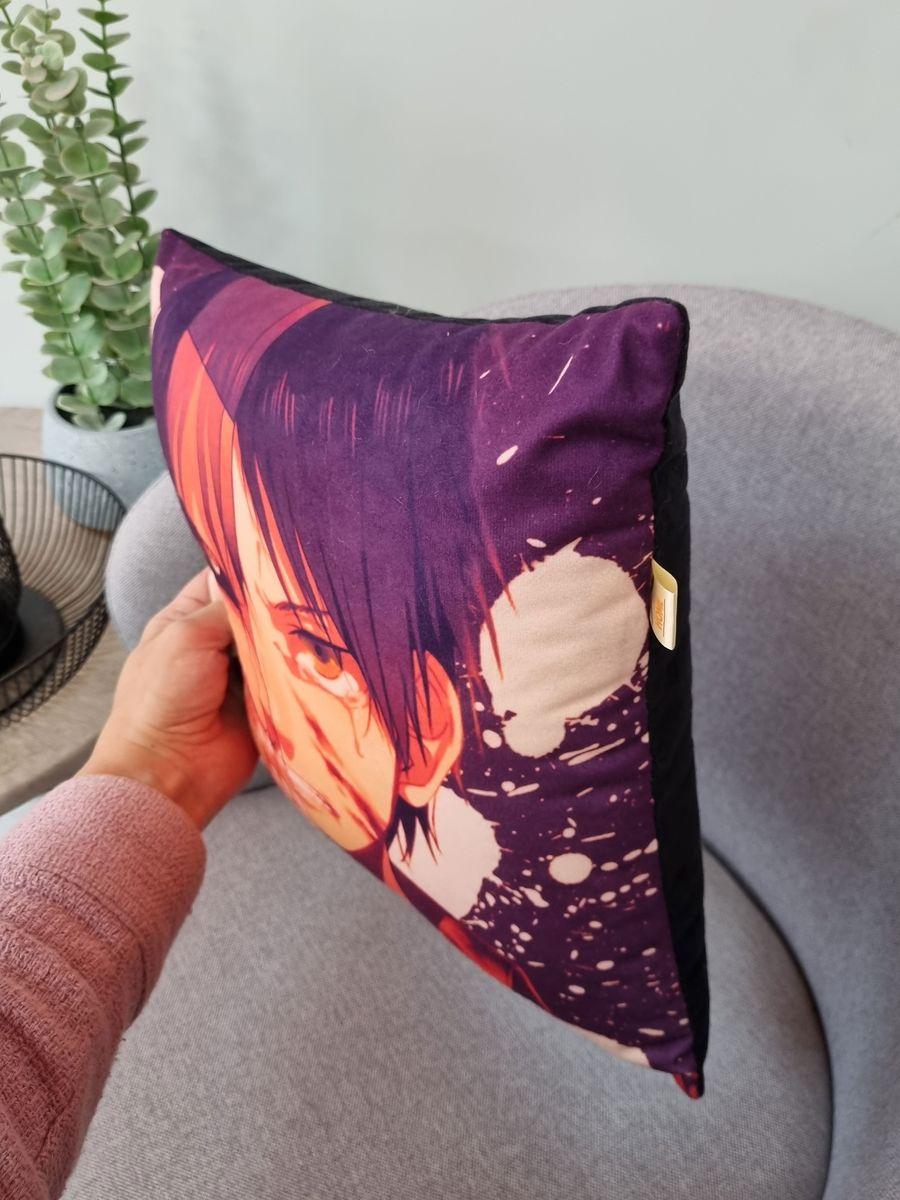 Подушка декоративная ANIME. ЭРЕН ЙЕГЕР 33x33. Каталог Матекс Подушка декоративная ANIME. ЭРЕН ЙЕГЕР 33x33. Каталог Матекс