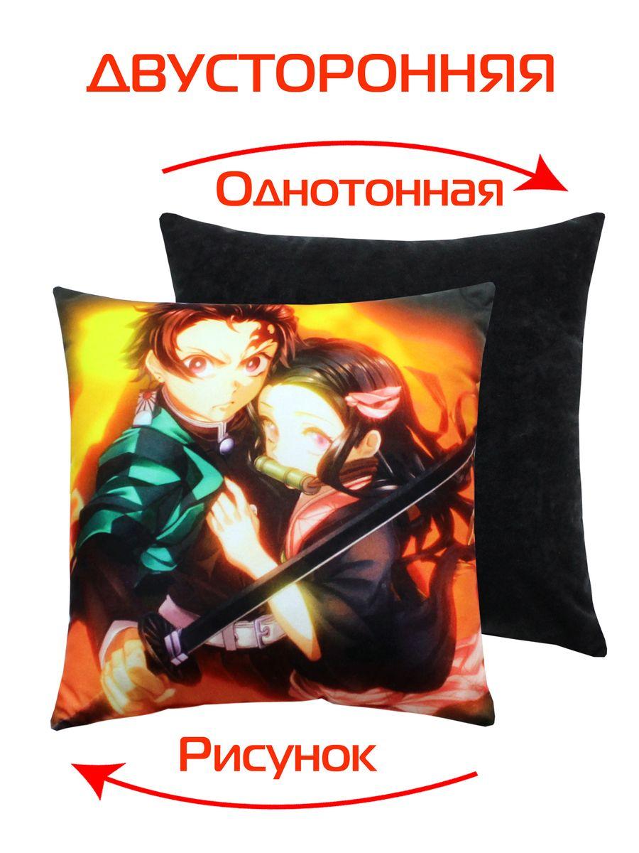 Подушка декоративная ANIME. ТАНДЗИРО И НЭДЗУКО 33x33. Каталог Матекс Подушка декоративная ANIME. ТАНДЗИРО И НЭДЗУКО 33x33. Каталог Матекс