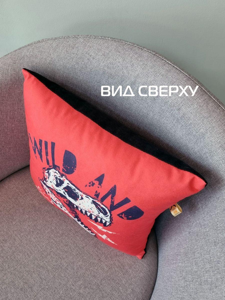 Подушка декоративная DINOZAVR. WILD AND FREE 33x33. Каталог Матекс Подушка декоративная DINOZAVR. WILD AND FREE 33x33. Каталог Матекс