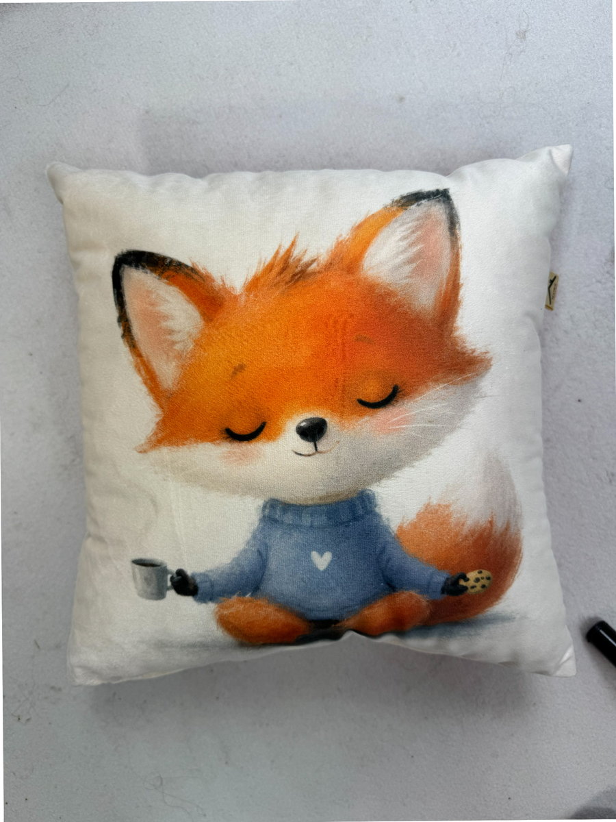 Подушка декоративная FLUFFY. РЫЖИК ДЗЕН 33x33. Каталог Матекс