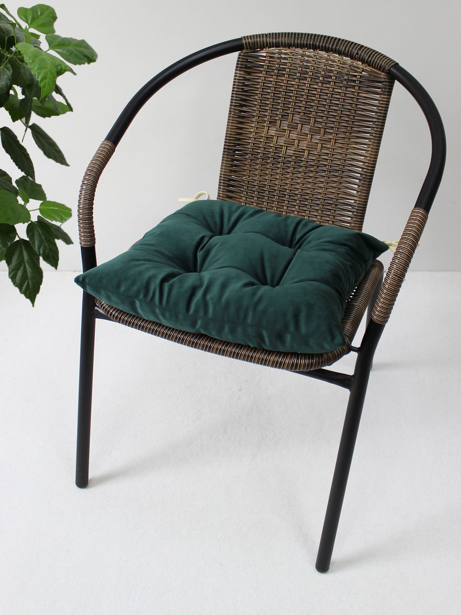 Подушка для сидения VELOURS.  42x42. Каталог Матекс