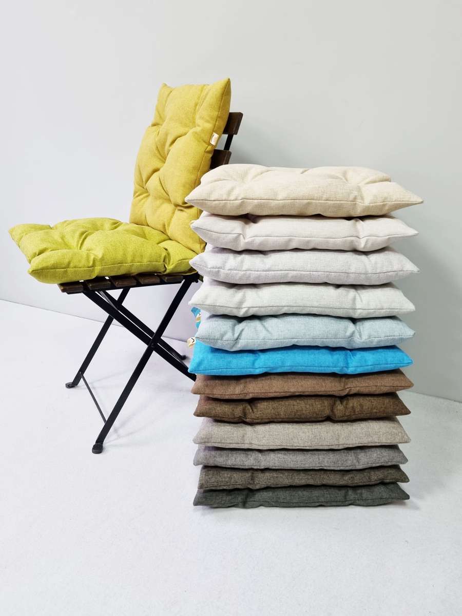 Подушка для сидения MELANGE.  (Комплект 4шт.)  42x42. Каталог Матекс