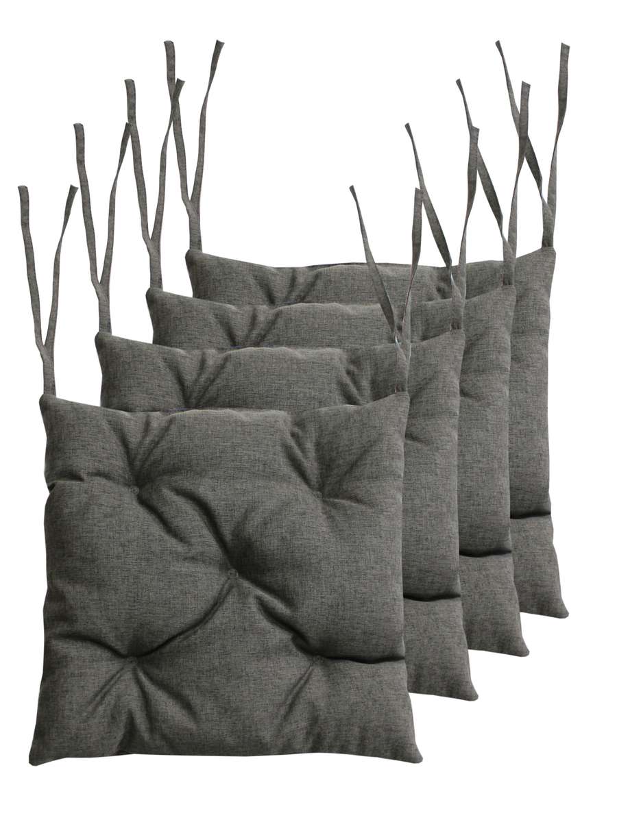 Подушка для сидения MELANGE.  (Комплект 4шт.)  42x42. Каталог Матекс