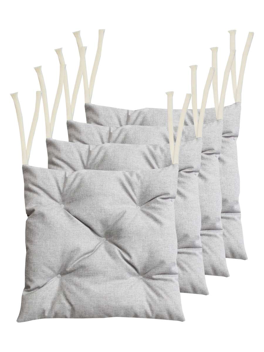 Подушка для сидения MELANGE.  (Комплект 4шт.)  42x42. Каталог Матекс