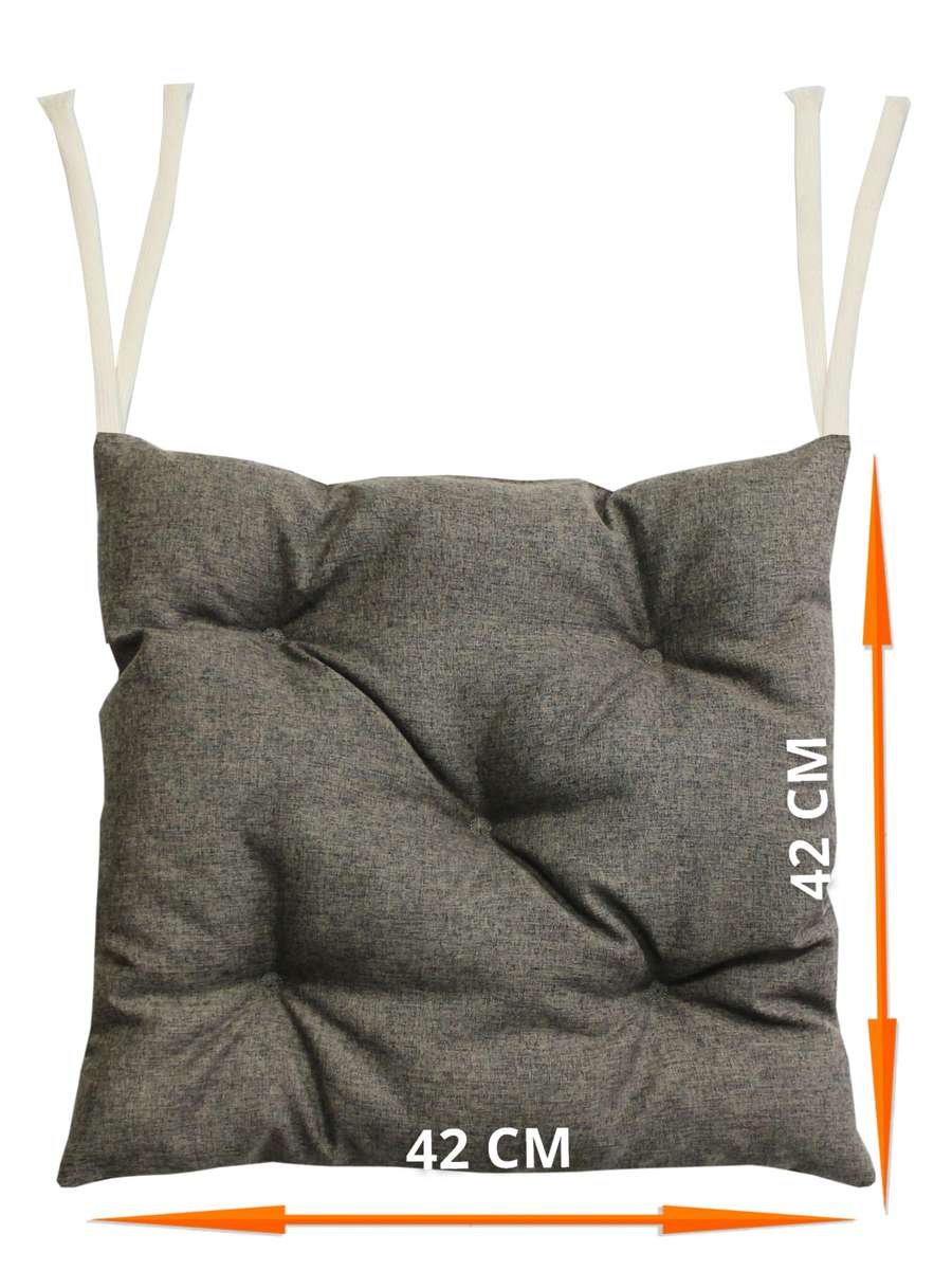 Подушка для сиденья MELANGE. (Комплект 4шт.) 42x42. Каталог Матекс Подушка для сиденья MELANGE. (Комплект 4шт.) 42x42. Каталог Матекс