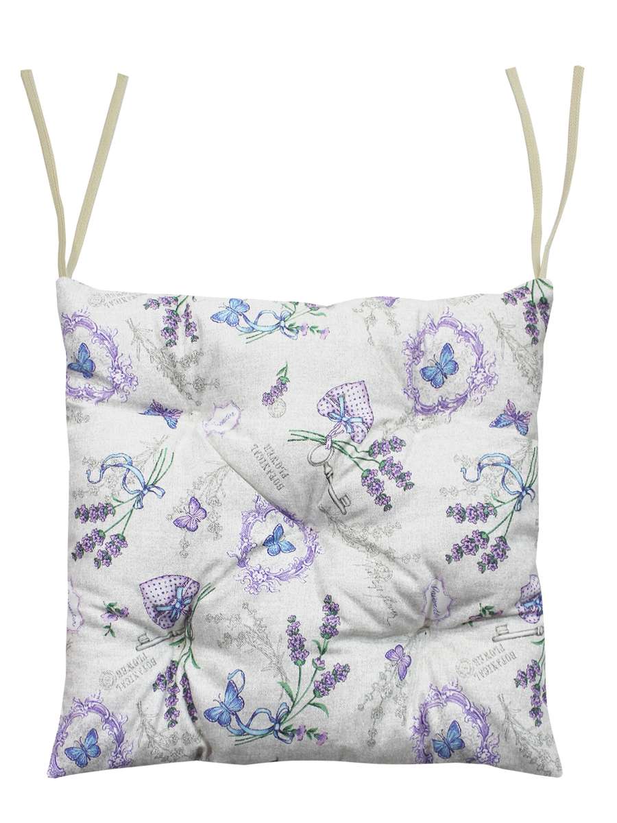 Подушка для сидения HOMELY. ВЯЗАНИЕ (Комплект 4шт.)  42x42. Каталог Матекс