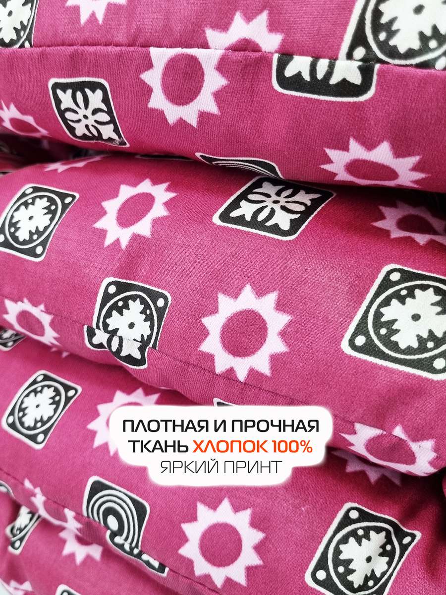 Подушка для сидения HOMELY. ВЕТОЧКИ НА БОРДОВОМ (Комплект 4шт.)  42x42. Каталог Матекс