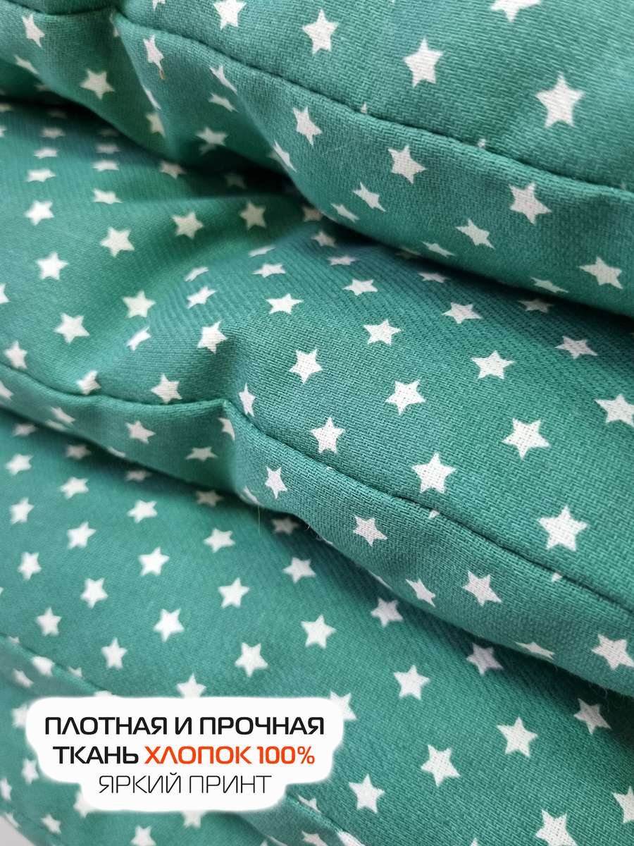 Подушка для сидения HOMELY. ЗЕЛЁНЫЕ ЦВЕТЫ (Комплект 4шт.)  42x42. Каталог Матекс