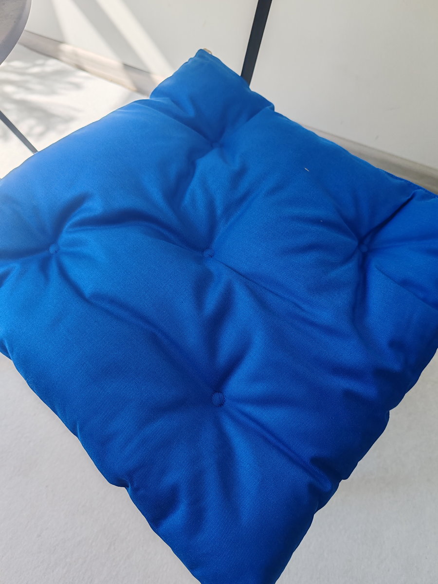 Подушка для сидения HOMELY. НЕЗАБУДКА КРЕМОВАЯ (Комплект 4шт.)  42x42. Каталог Матекс
