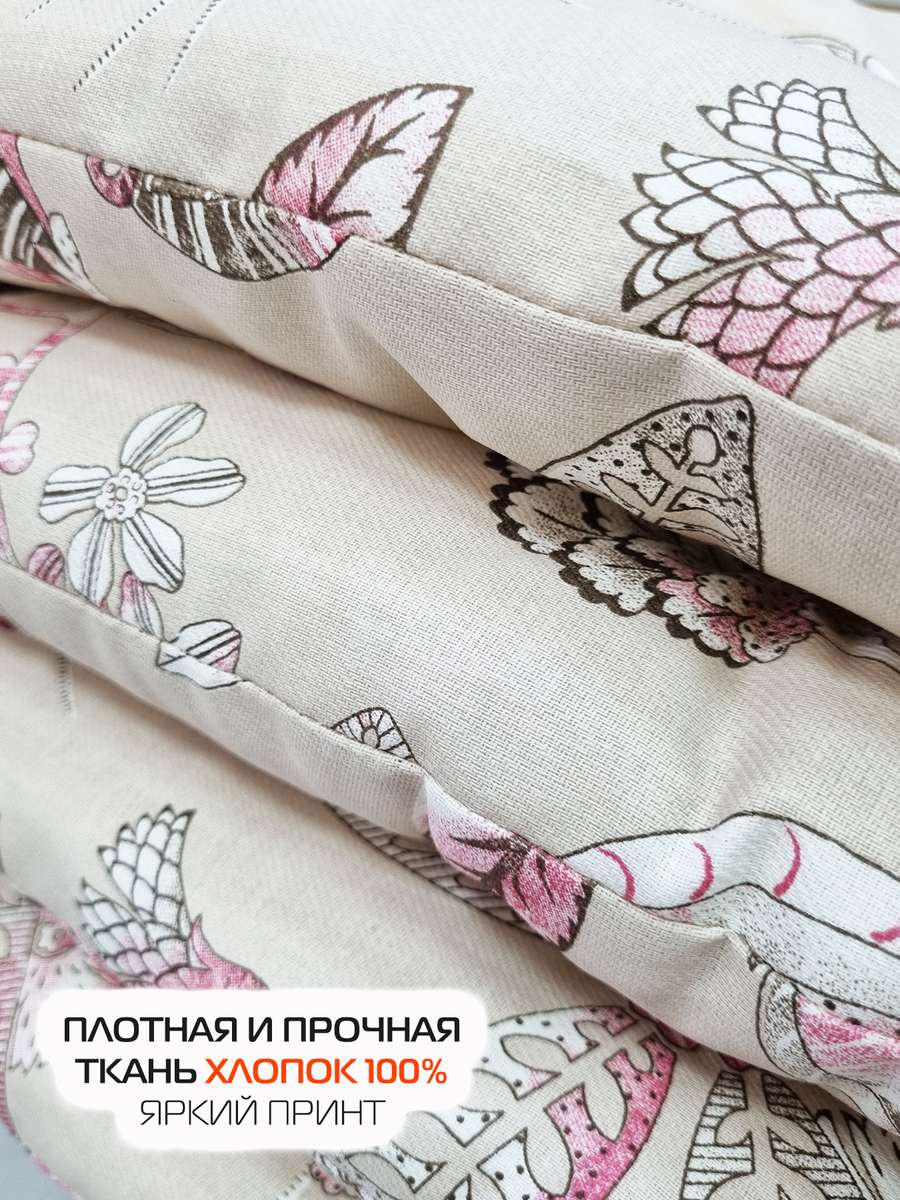 Подушка для сиденья HOMELY. ГВОЗДИКА КРЕМОВАЯ (Комплект 4шт.) 42x42. Каталог Матекс Подушка для сиденья HOMELY. ГВОЗДИКА КРЕМОВАЯ (Комплект 4шт.) 42x42. Каталог Матекс