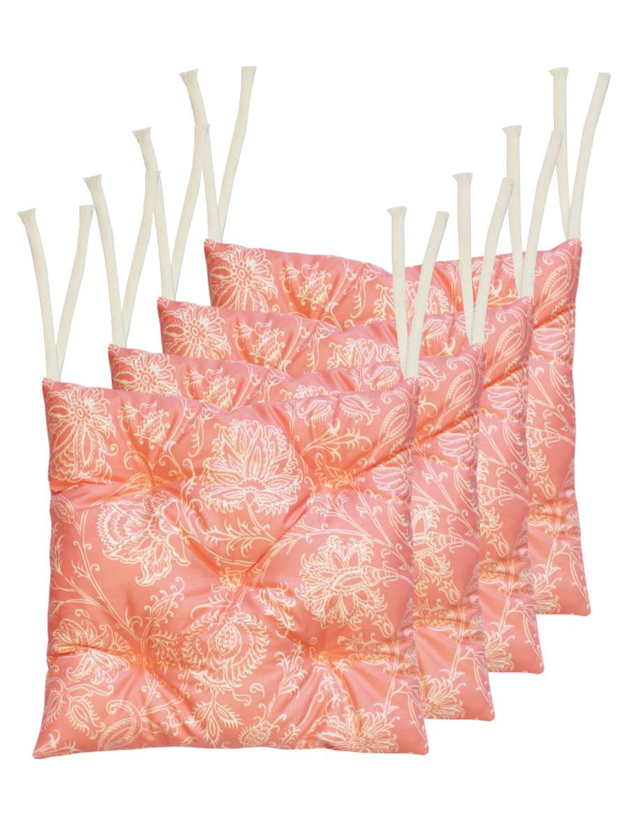 Подушка для сиденья HOMELY. ПЕРСИК (Комплект 4шт.) 42x42. Каталог Матекс Подушка для сиденья HOMELY. ПЕРСИК (Комплект 4шт.) 42x42. Каталог Матекс