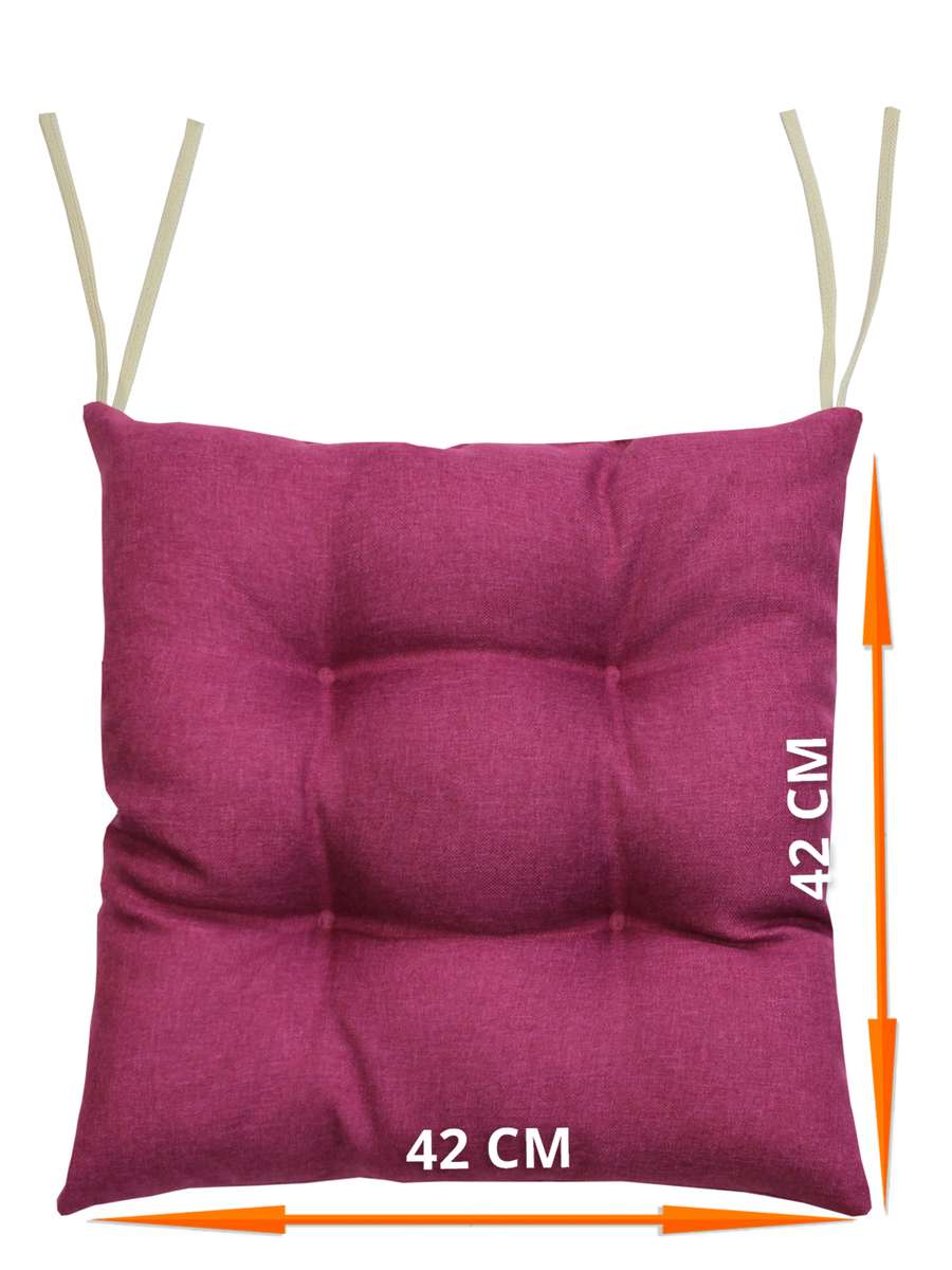 Подушка для сидения ФЬЮЖН.  42x42. Каталог Матекс