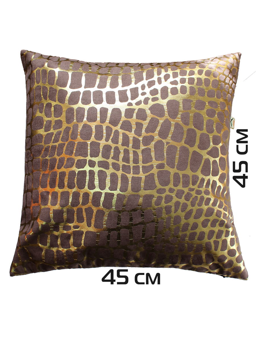 Наволочка декоративная LUXURY. КРОКОДИЛ 45x45. Каталог Матекс Наволочка декоративная LUXURY. КРОКОДИЛ 45x45. Каталог Матекс