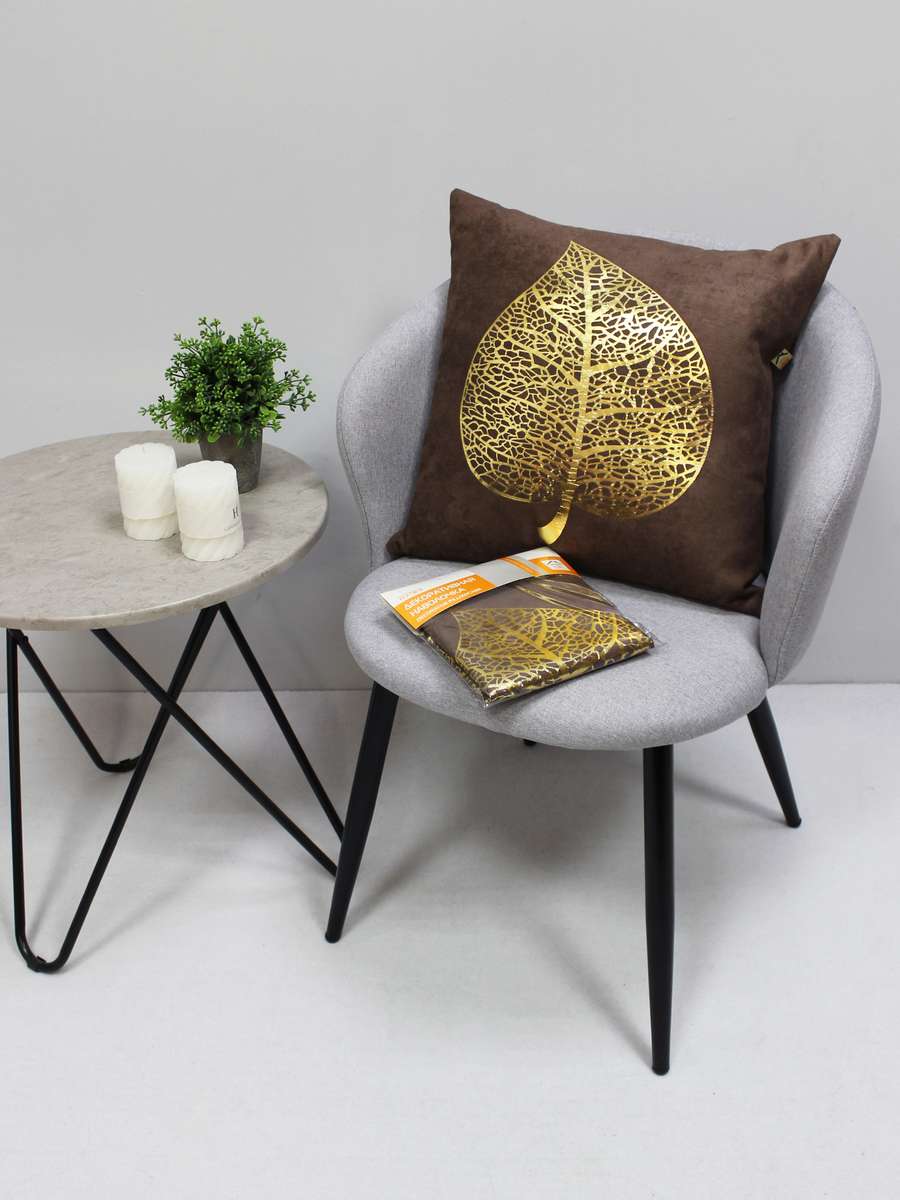 Наволочка декоративная LUXURY. ЛИСТ 45x45. Каталог Матекс Наволочка декоративная LUXURY. ЛИСТ 45x45. Каталог Матекс