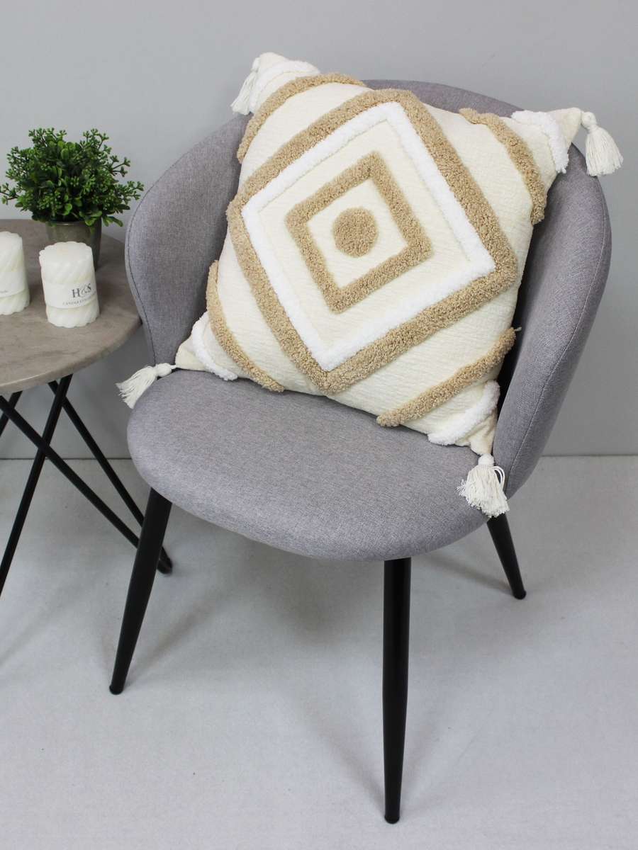 Наволочка декоративная TUFTED.  45x45. Каталог Матекс