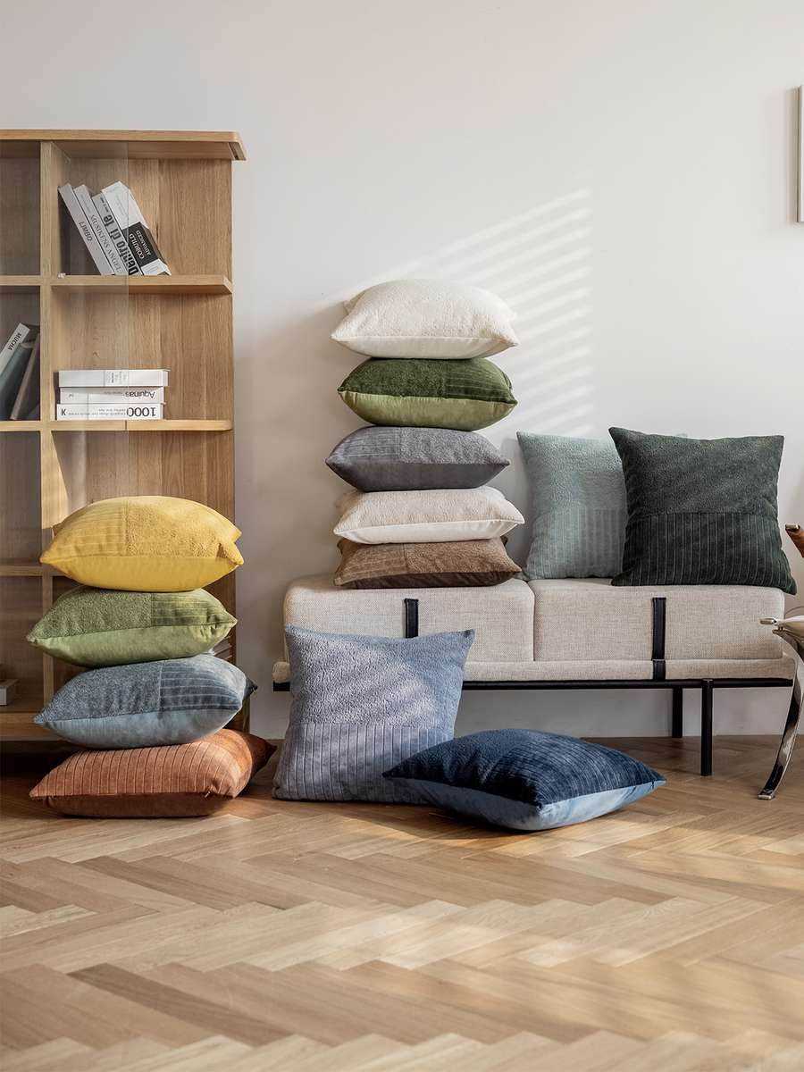 Наволочка декоративная TUFTED VELVET.  45x45. Каталог Матекс