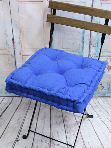 Подушка для сиденья 3D 45x45 Артикул 02-758 Цвет: синий