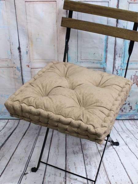 Подушка для сиденья 3D 45x45 Артикул 02-772 Цвет: кофейный