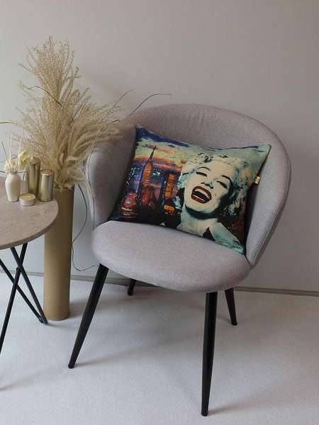 Подушка декоративная TRAVEL 45x35 МОНРО Артикул 08-545 Цвет: Синий Палитра: Синий