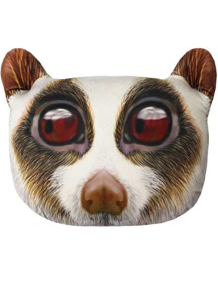 Подушка декоративная ANIMALS 41x38 ЛОРИС Артикул 15-987 Цвет: Белый, коричневый
