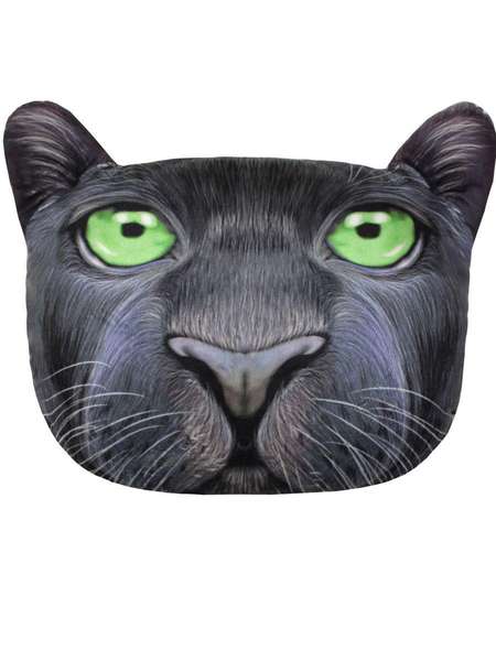 Подушка декоративная ANIMALS 41x38 ПАНТЕРА Артикул 15-994 Цвет: Черный, зеленый