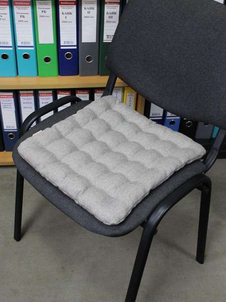 Подушка для сиденья ECOLOGY SEAT  40x40  Артикул 25-986  Цвет: светло-коричневый 