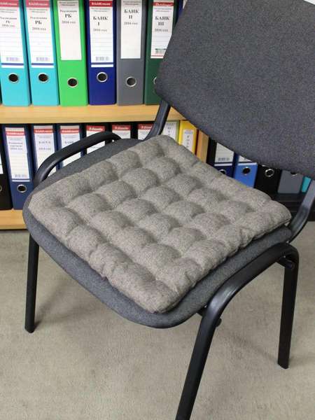 Подушка для сиденья ECOLOGY SEAT  40x40  Артикул 25-993  Цвет: коричневый 