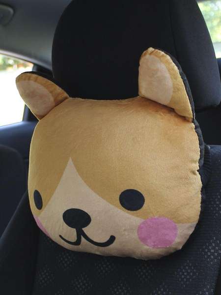 Дополнительный подголовник CUTIE  30x25  Артикул 27-140  Цвет: Коричневый 