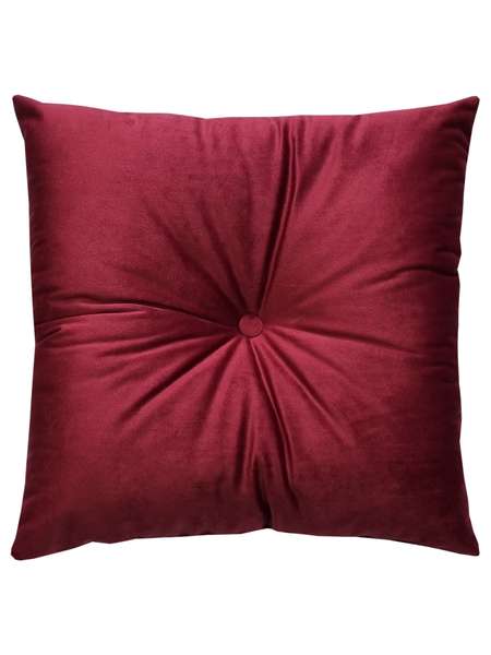 Подушка декоративная ITAKA  43x43  Артикул 31-819  Цвет: Бордовый 