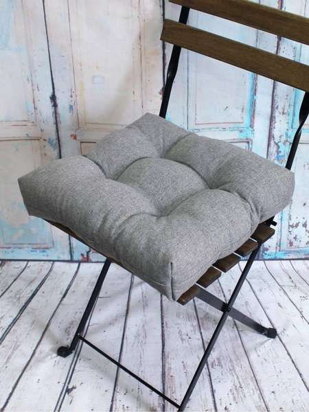 Подушка для сиденья MELANGE 40x40 Артикул 33-202 Цвет: темно-бежевый