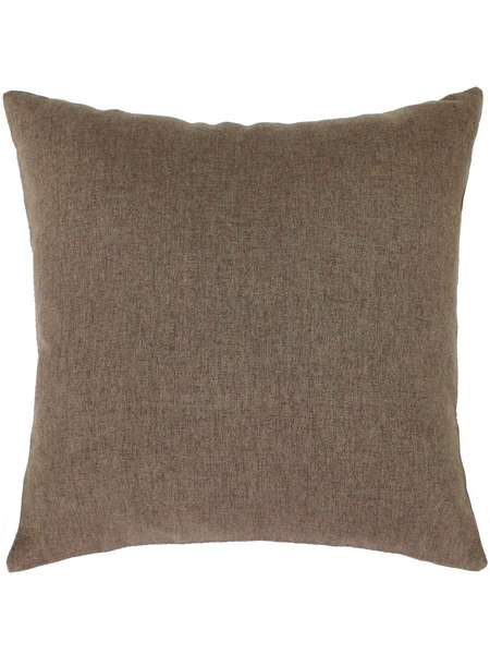 Наволочка декоративная MELANGE  40x40  Артикул 36-883  Цвет: светло-коричневый 