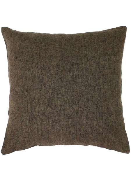Наволочка декоративная MELANGE  40x40  Артикул 36-890  Цвет: коричневый 