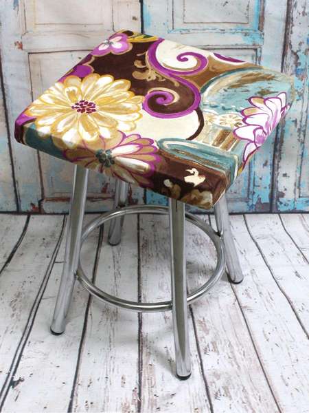 Подушка для сидения CUADRO CONCEPT  33x33  ТЕАТР 2  Артикул 41-887  Цвет: коричневый, фуксия 