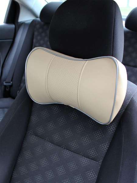 Дополнительный подголовник ALTERNATE  30x18  Артикул 53-699  Цвет: Бежевый  Палитра: Бежевый 