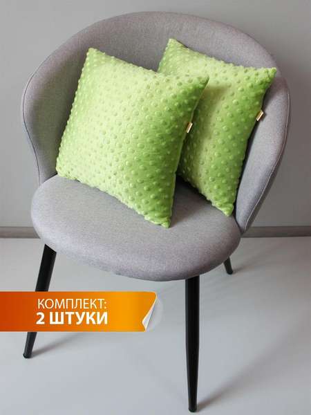 Подушка декоративная HILL LINE 35x35 КОМПЛЕКТ 2 ШТ. Артикул 55-327 Цвет: фисташковый