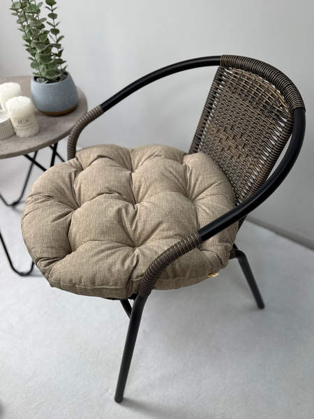 Подушка для сидения LOFOTEN LOUNGE  55x55  Артикул 72-225  Цвет: бежевый  Палитра: бежевый 